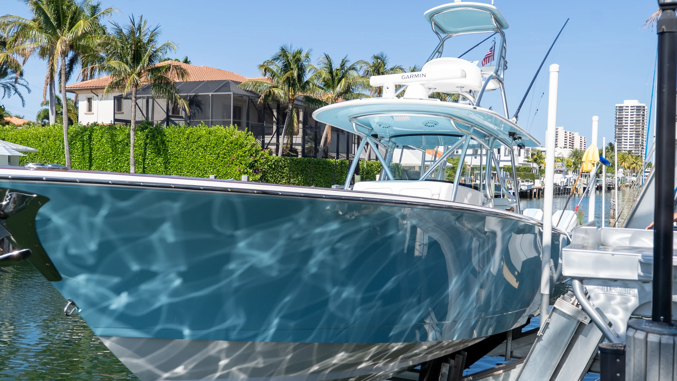 Boat detailing near Boca Raton, FL